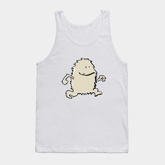 yeti Tank Top by greendeer